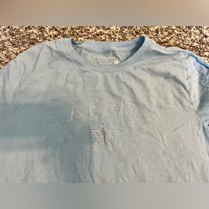Aeropostale Light Blue Short Sleeve Tee